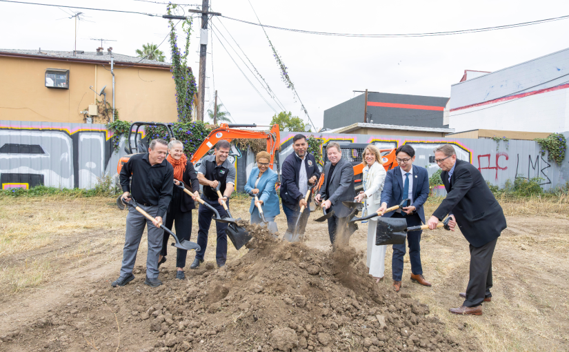 BOSS Homes Joins Groundbreaking for Tiny Home Village in Los Angeles